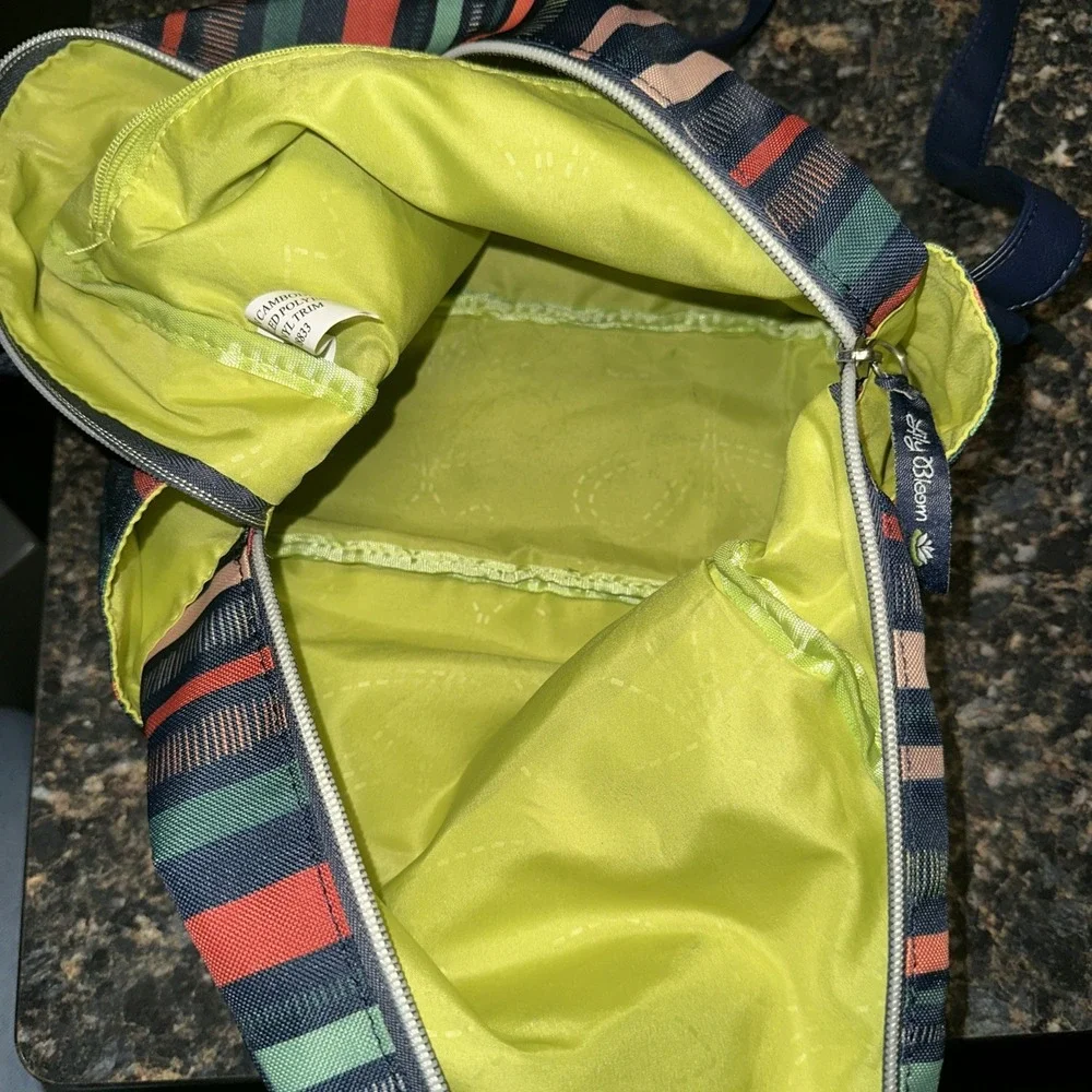 Lily Bloom Eden Backpack -Dashing Stripe
